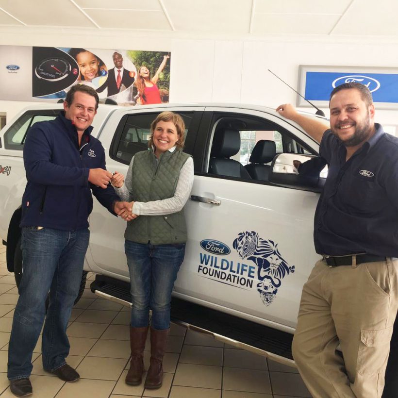 A brand new Ford Ranger for the ORCT