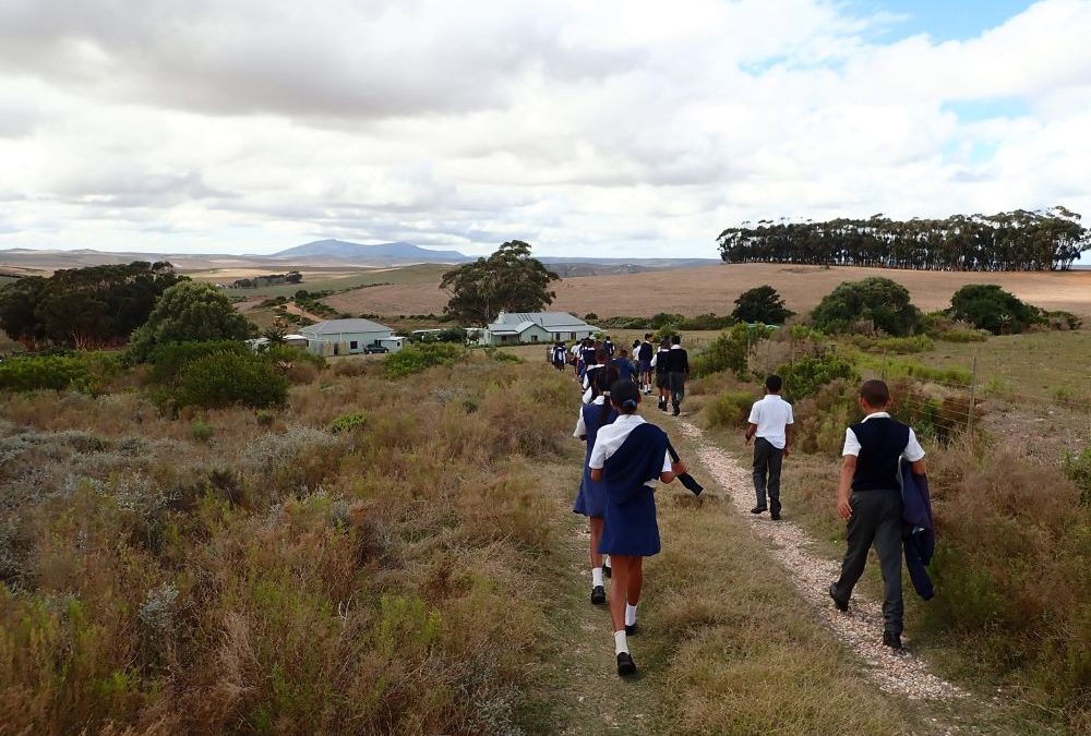 Nature comes alive for farm kids on Haarwegskloof